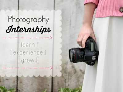 Photography Internship Professional